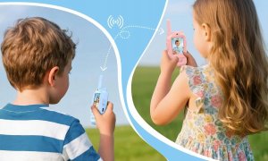 Zestaw 2 Radiotelefon Krótkofalówka Walkie Talkie Obraz Video Lcd Xrec / Dj05 3