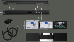 Monitor Zeuslap ZB14 2