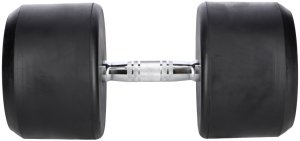 UnderFit Hantla gumowana 50 kg UNDERFIT do ćwiczeń siłowych fitness 2