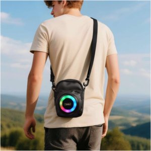 Głośnik bluetooth 8W 3h w formie torby 1,5L Hoco HC41 czarny 2