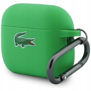 Etui Lacoste Silicone Croc Logo AirPods  Pro 3 zielony 3