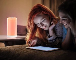 Lampka biurkowa Verk Lampka nocna stołowa biurkowa led usb dotykowa kolorowa bezprzewodowa 2