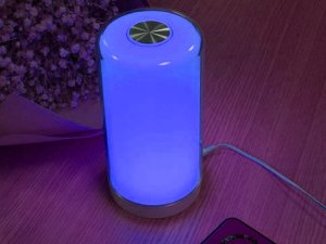 Lampka biurkowa Verk Lampka nocna stołowa biurkowa led usb dotykowa kolorowa bezprzewodowa 4