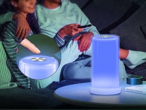 Lampka biurkowa Verk Lampka nocna stołowa biurkowa led usb dotykowa kolorowa bezprzewodowa 5
