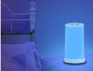 Lampka biurkowa Verk Lampka nocna stołowa biurkowa led usb dotykowa kolorowa bezprzewodowa 7