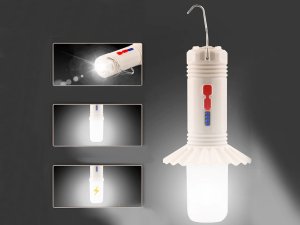 Lampa turystyczna latarka kempingowa wielofunkcyjna powerbank led namiot 3