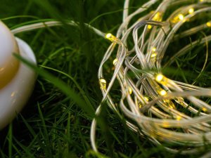 Lampa kempingowa biwakowa akumulatorowa led girlanda na rolce 8m ciepła 11