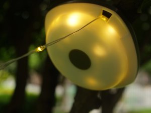 Lampa kempingowa biwakowa akumulatorowa led girlanda na rolce 8m ciepła 10