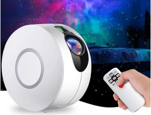 Projektor gwiazd rzutnik nieba lampka nocna nieba laserowy led pilot 2