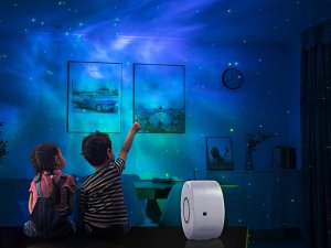 Projektor gwiazd rzutnik nieba lampka nocna nieba laserowy led pilot 8