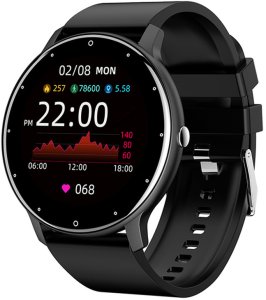 Smartwatch zegarek damski męski gumowy pasek sport bluetooth rozmowy 11
