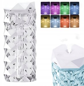 Dyfuzor zapachowy Verk Nawilżacz powietrza dyfuzor zapachowy aromaterapia mgiełka usb rgb kryształ 5
