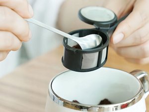 Zaparzacz sitko aluminium do parzenia herbaty kawy ziół koszyk zaparzania 6