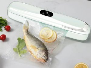 Verk Zgrzewarka próżniowa do pakowarka do folii żywności jedzenia + worki 5szt 6