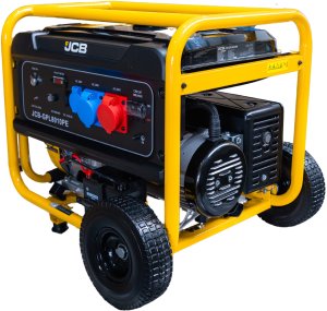 JCB Tools Agregat Prądotwórczy Do Domu 7.9kW AVR Trójfazowy Generator Benzynowy 400V/230V Do Magazynu Warsztatu Awaryjnego Zasilania 4