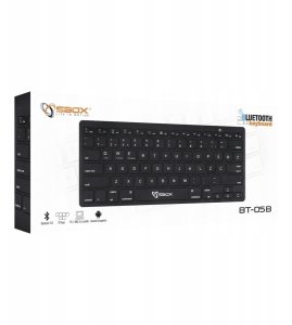 Sbox Bluetooth Keyboard BT-05B 0616320537197 6