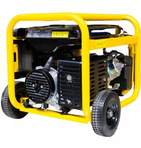 JCB Tools Agregat Prądotwórczy Do Domu 3.6kW AVR Jednofazowy Generator Benzynowy 230V Do Magazynu Warsztatu Awaryjnego Zasilania 6