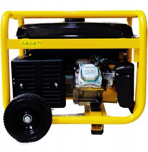 JCB Tools Agregat Prądotwórczy Do Domu 3.6kW AVR Jednofazowy Generator Benzynowy 230V Do Magazynu Warsztatu Awaryjnego Zasilania 7
