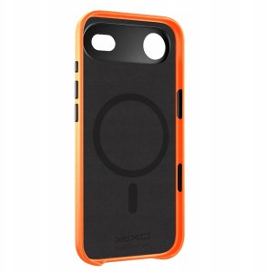 YAXO Etui na telefon Leather Gear Slim Case MagSafe iPhone 17 Air Magma Orange 3