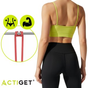 Gumy oporowe do ćwiczeń zestaw 3 szt. taśmy do ćwiczeń fitness, treningu UNIWERSALNY 7