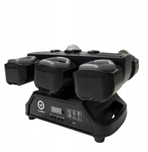 LIGHT4ME CLUBMIX ruchomy multiefekt oświetleniowy 5