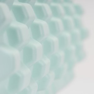 Wałek do masażu, średnio twardy, roller z wypustkami, miętowy UNIWERSALNY 14