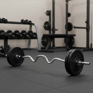 Gryf mocno łamany 120 cm sztanga ze stali chromowanej 2 zaciski 25 mm UNIWERSALNY 2