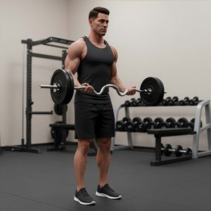 Gryf mocno łamany 120 cm sztanga ze stali chromowanej 2 zaciski 25 mm UNIWERSALNY 3