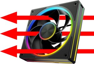 Wentylator Modecom Volcano Loop 120 ARGB Reverse Czarny (FAN-LOOP-120R-ARGB-100) 7