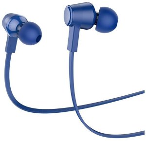 Słuchawki Hoco Słuchawki przewodowe douszne Jack 3,5 mm Hoco M86 niebieskie 2