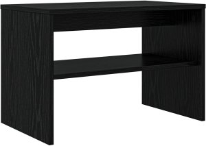 vidaXL Szafka pod telewizor Czarny Dąb 60 x 35 x 40 cm 2