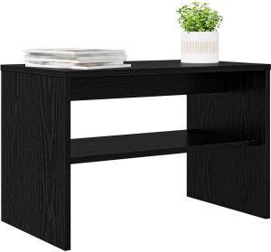 vidaXL Szafka pod telewizor Czarny Dąb 60 x 35 x 40 cm 3