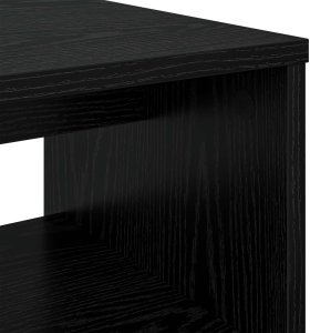 vidaXL Szafka pod telewizor Czarny Dąb 60 x 35 x 40 cm 8
