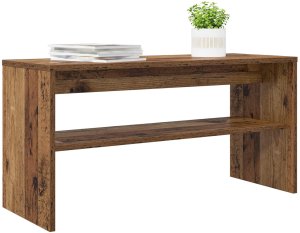 vidaXL Szafka pod telewizor Stare drewno 80 x 30 x 40 cm 3