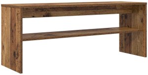 vidaXL Szafka pod telewizor Stare drewno 100 x 30 x 40 cm 2