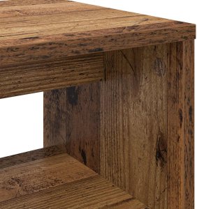 vidaXL Szafka pod telewizor Stare drewno 100 x 30 x 40 cm 8