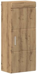 vidaXL Szafka ścienna łazienkowa z półką TULUM Dąb rzemieślniczy 2