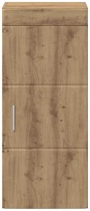 vidaXL Szafka ścienna łazienkowa z półką TULUM Dąb rzemieślniczy 6