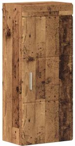vidaXL Szafka ścienna łazienkowa TULUM Stare drewno 37 x 24,5 x 86 cm 2