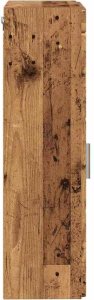 vidaXL Szafka ścienna łazienkowa TULUM Stare drewno 37 x 24,5 x 86 cm 7