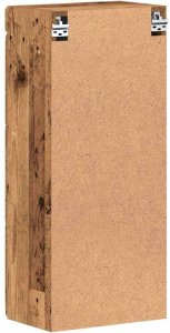 vidaXL Szafka ścienna łazienkowa TULUM Stare drewno 37 x 24,5 x 86 cm 8