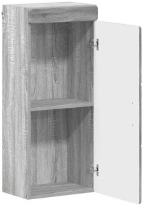 vidaXL Szafka ścienna łazienkowa TULUM Szary Sonoma 37 x 24,5 x 86 cm 5