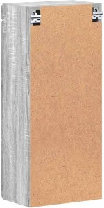 vidaXL Szafka ścienna łazienkowa TULUM Szary Sonoma 37 x 24,5 x 86 cm 8