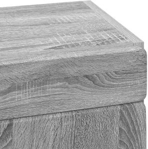 vidaXL Szafka ścienna łazienkowa TULUM Szary Sonoma 37 x 24,5 x 86 cm 9