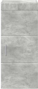 vidaXL Szafka ścienna łazienkowa z półką TULUM Betonowy szary 6