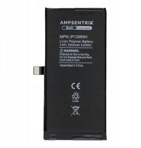 AmpSentrix Basic bateria do iPhone 12 Mini (zwiększona pojemność) 2