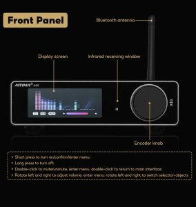 AIYIMA A80 Power Amplifier DAC - All in One 2