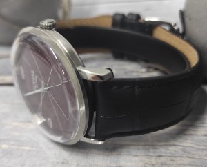 Zegarek Błonie Zodiak Mechaniczny Śliwka męski . 12