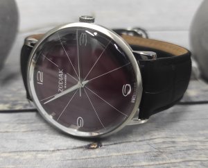Zegarek Błonie Zodiak Mechaniczny Śliwka męski . 10