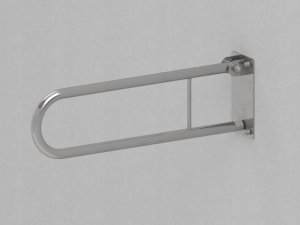 PORĘCZ UCHYLNA PORĘCZ DŁ. 750MM POLER. 2